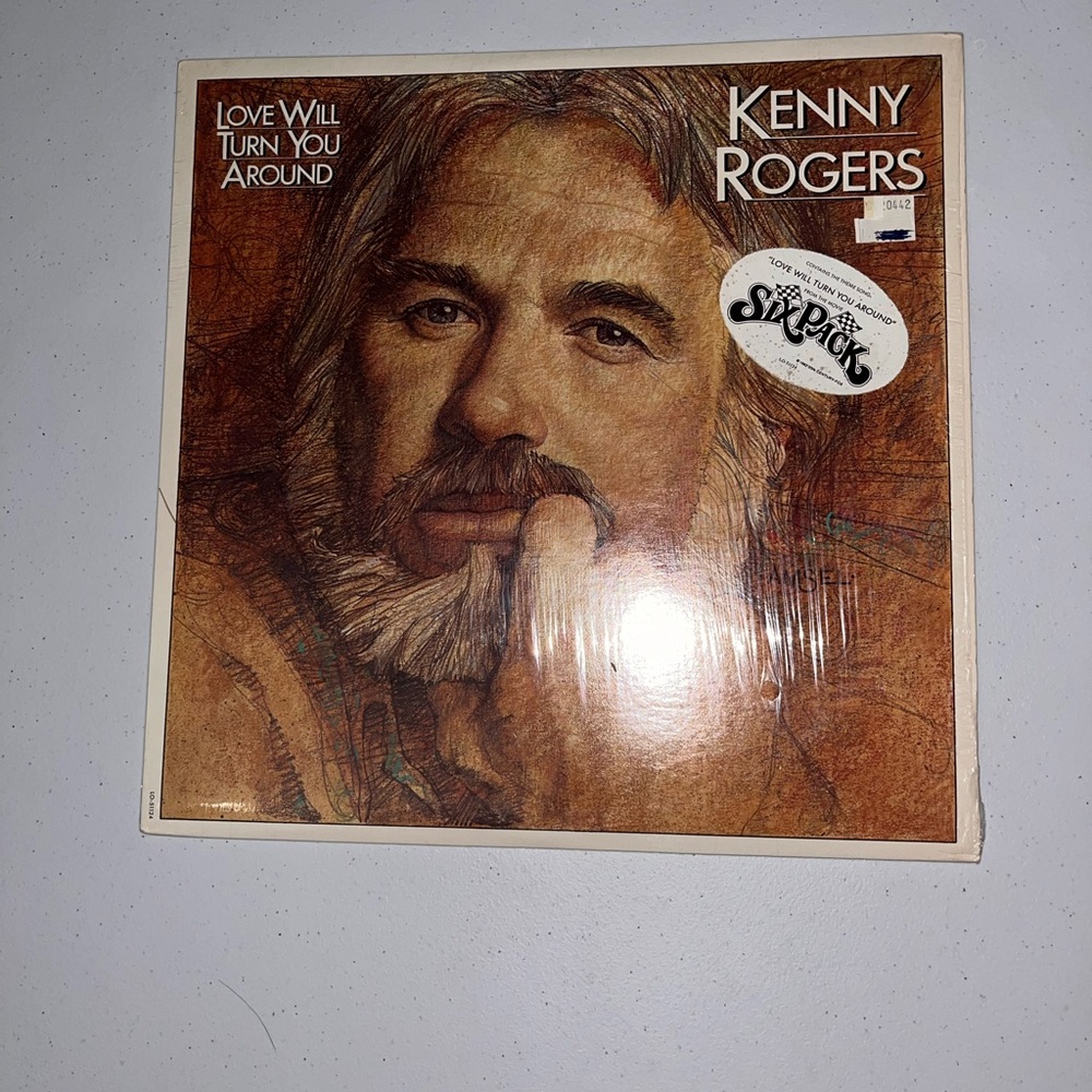💙 Kenny Rogers Love Will Turn You Around Vinyl Album